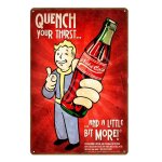 20x30cm - affiche quantique de boisson nuka cola 3 4 jeux, plaque murale en métal, décoration pour maison, ... 20x30cm - affiche quantique de boisson nuka cola 3 4 jeux, plaque murale en métal, décoration pour maison, ...