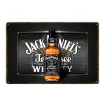 20x30cm - enseigne yi 96 rtro en mtal de dcoration murale, poster artistique, vin, bire froide, whisky, ...