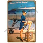 20x30cm - panneau en m�tal pour avion, plaque de maison, affiche en fer blanc, affiches murales, r�tro, ...