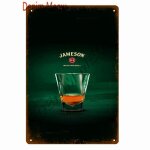 20x30cm - plaques a whisky en mtal vintage, nouveau style, autocollant mural, meilleure assiette a bordeaux ...