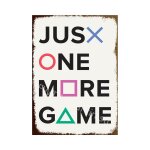 20x30cm - retro warning games only metal poster tin sign vintage gamer room decor plaque personalized ...