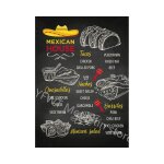 20x30cm - vintage restaurant classic food burger pizza delicious plaque vintage tin sign retro metal ...