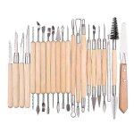 22pcs argile sculptant outils kit argile outils de modelage en argile en bois polymre argile outils ...