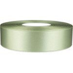 25 verges ruban de satin : 15mm - nouer le ruban cadeau, garniture de mariage, artisanat (vert sauge) ...