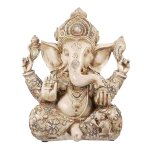 26, 5x30, 5cm - statue de dieu elphant ganesh en rsine, dcoration, sculpture de richesse, cadeaux