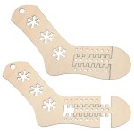 2pcs bloqueurs de chaussettes en bois tricoter bloqueurs de chaussettes crochet chaussette diy tricoter ...
