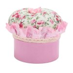 2pcs citrouille en forme de citrouille pin coussin bo�te de rangement mignon portable couture epingle ...