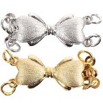 2pcs collier de perles fermoir bricolage m�tal collier fermoirs bracelet fermoirs bijoux fournitures