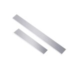 2pcs - coupe - pte polymre en forme d'onde flexible, lame en acier a haute teneur en carbone, tranche ...
