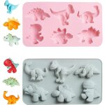 2pcs dinosaure jello moule, moules a savon dinosaure pour la fabrication, jello moules pour enfants, ...
