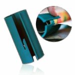 2pcs emballage coulissant papier cutter no�l cadeau wrap paper craft cutting tool fgao