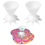 2pcs peinture verser split cup pour acrylique peinture verser mini 7 - jambe entonnoir split cup meilleur ...