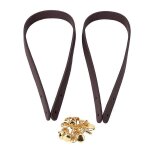 2pcs sac sangle a la main split cuir diy fait main sac a main pices avec 8 ensembles ensemble de rivets ...