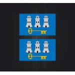 2x autocollant sticker voiture moto macbook drapeau tuning auto havana cuba