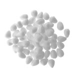 2x100pcs water drop shaped styrofoam foam crafts flower heart diy 19 mm
