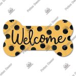 3. 9x7. 8 pouces - plaque pendentif en bois pour chien, signe en os, belle amiti, dcoration de maison, ...