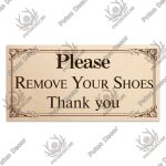 3. 9x7. 8 pouces - plaque suspendue en bois pour homme, dcor, retrait du signe de chaussure, pendentif ...