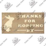 3. 9x7. 8 pouces - signe lapin pour animaux de compagnie, plaque en bois, pendentif d'amiti, dcoration ...