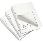 3 paquets a5 classeur 6 anneaux 180 feuilles vierges recharge agenda pour planificateurs perfore carnet ...