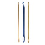 3 pcs crochets aiguilles a coudre durables avec oeil de trou pour pour tricoter des chandails foulards ...