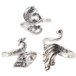 3 pcs r�glable tricot boucle anneau crochet boucles guide fil doigt titulaire outils de couture