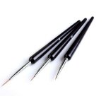 3 pices - stylo peint de dcoration de ptisserie, outil de manucure en argile, cupcake gteau au sucre, ...