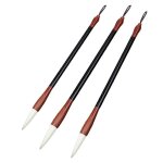 3 x ecriture de calligraphie pinceaux d'�criture chinois, brosse pinceau de dessin de loup ecrit pinceau ...
