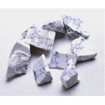 3 x howlite pur min�raux de collection 3 pierres pr�cieuses turquoise blanche d'energie naturelle non ...