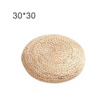 30 * 30 / 40 * 40cm coussin de méditation tissé tatami coussin de cercle de yoga japonais pour les maisons ... 30 * 30 / 40 * 40cm coussin de méditation tissé tatami coussin de cercle de yoga japonais pour les maisons ...