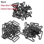 30 pices / ensemble de 20mm en fer mtallique, matriel de cravate, crochet de cravate, attaches de ...