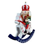 30cm casse - noisette en bois figures modle dcor de bureau nol pour bureau a domicile vert