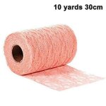 30cm x 10 yards vintage ruban filet tissu tulle rouleaux