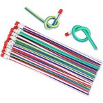 35 paquets de crayons souples flexibles, crayons de courbure magiques pour l'amusement scolaire d'enfants, ... 35 paquets de crayons souples flexibles, crayons de courbure magiques pour l'amusement scolaire d'enfants, ...