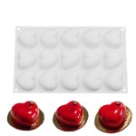 3d mignon en forme de coeur moules a savon moules a bonbons au chocolat d�coration de g�teau