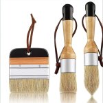 3pack pinceaux craie et cire pinceaux pinceaux a pochoir avec poils