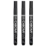 3pcs argent miroir marqueur stylos set peinture marqueurs stylo permanent art argent miroir chrome marqueur ... 3pcs argent miroir marqueur stylos set peinture marqueurs stylo permanent art argent miroir chrome marqueur ...