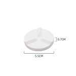 3pcs pad 5. 5cm - 3 coussinets rutilisables en alumine, rsistant aux hautes tempratures, prvention ...