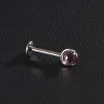 3pcs perles d'opale a trois griffes en titane g23, filetage interne, tige droite 18g, bijoux pour ongles ... 3pcs perles d'opale a trois griffes en titane g23, filetage interne, tige droite 18g, bijoux pour ongles ...