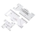 3pcs quilting couture r�gle mod�les jauge tailleur couture outils de couture mesure