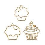 3pcs stro cupcake cadre silicone moule bote forme moules diy moulage