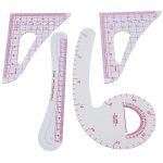 4 pcs courbe règle en plastique couture classement epreuvage multifonction vêtements conceptions outil ... 4 pcs courbe règle en plastique couture classement epreuvage multifonction vêtements conceptions outil ...