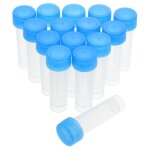 40 pcs flat wisking tool tubes a essai en plastique tubes cosmétiques tube a essai scientifique vide ... 40 pcs flat wisking tool tubes a essai en plastique tubes cosmétiques tube a essai scientifique vide ...