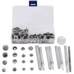 40 sets bouton - pression bouton - pression bouton - pression fermeture cuir jeans accessoires base outils ...