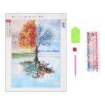 40 x 30cm partie diamant peinture broderie croix artisanat kit maison décorer diy (arbre a souhaits) 40 x 30cm partie diamant peinture broderie croix artisanat kit maison décorer diy (arbre a souhaits)