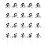 40pcs cyclisme thème gâteau topper choix pour les décorations de boulangerie de fête d'anniversaire 40pcs cyclisme thème gâteau topper choix pour les décorations de boulangerie de fête d'anniversaire