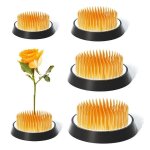 4pcs fleur grenouille, grenouilles fleurs pour vase d'arrangements, pour outils fixes floral ikebana ...