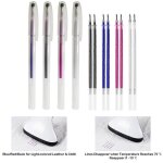 4pcs marqueur de tissu effaable a la chaleur avec 8 recharges pour tailleurs coudre courtepointe couture ...