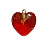 5 couleur mini amour coeur forme perles en r�sine transparente diy charme pendentifs pour bricolage