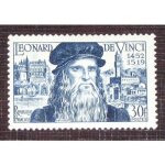 5 e centenaire de la naissance de l�onard de vinci - neuf * * - 1er choix