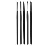 5 pi�ces en caoutchouc de silicone argile osier stylo en p�te polym�re sculpture stylo mod�lisation c�ramique ...